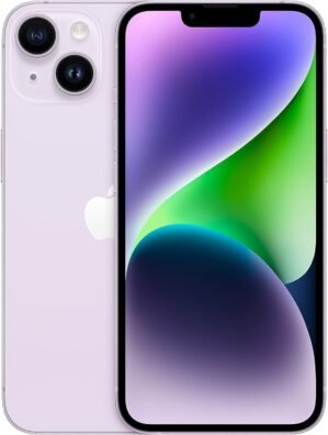 Apple iPhone 14 Plus, 128GB, Purple – Unlocked (Renewed)