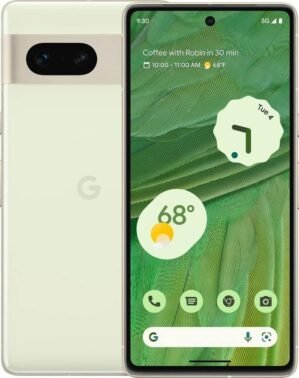 Google Pixel 7 5G, US Version, 128GB, Lemongrass – Unlocked (Renewed)