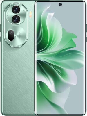 Reno 11 Pro Unlocked Android Phone 6.7-inch HD LCD Unlocked Cell Phone 8GB+256GB Android 13 Smartphone 6000 mAh Large Battery Unlocked Phone 50MP+13MP Camera 5G Dual SIM (4G, Jade Green)