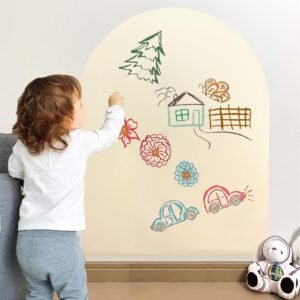 Magnetic Arch Wall Decal (Beige)