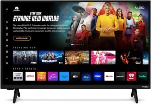 VIZIO 40-inch Full HD 1080p Smart TV with DTS Virtual: X, Alexa Compatibility, Chromecast Built-in, Bluetooth Headphone Capable, (VFD40M-08 New) (Renewed)