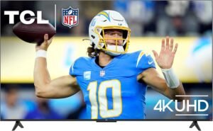 TCL 50-Inch Class S4 4K LED Smart TV with Roku TV (50S450R, 2023 – Model), Dolby Vision, HDR, Dolby Atmos, Works with Alexa, Google Assistant and Apple HomeKit Compatibility, Streaming UHD Television