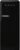 Smeg FAB28 50’s Retro Style Aesthetic Top Freezer Refrigerator with 9.92 Cu Total Capacity, Multiflow Cooling System, Adjustable Glass Shelves 24-Inches, Black Right Hand Hinge Made In Italy