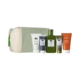 Origins Best Sellers Set for Women – 5 Pc 1oz Checks Face Wash, 3.8oz Lotion, 0.5oz Clear Charcoal Face Mask,1.62oz Serum, 1.69oz Moisturizer