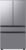 Samsung Bespoke 23 cu. ft. 4-Door French Door Smart Refrigerator with Beverage Center in Stainless Steel, Counter Depth