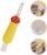 3 in 1 Cup Lid Cleaning Brush, 2024 Multifunctional Crevice Portable Cup Lid Cleaning Brush for Bottle Gap Tight Spaces Cup (C-Yellow)