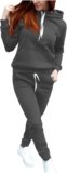 Sweatshirt Sets for Women Hoodie Sweatshirt Matching Sweatpants Lounge Set Fashion Loungewear Y2K Clothes