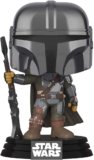 Funko Pop! Star Wars: The Mandalorian – Mandalorian (Chrome), Amazon Exclusive