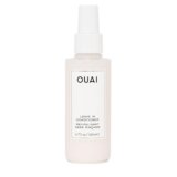 OUAI Leave In Conditioner & Heat Protectant Spray – Prime Hair for Style, Smooth Flyaways, Add Shine and Use as Detangling Spray – No Parabens, Sulfates or Phthalates (4.7 oz)