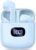Wireless Earbuds Bluetooth 5.3 Headphones, 40Hrs Playback Stereo Ear Buds with LED Display Charging Case IPX7 Waterproof in-Ear Earphones with Mic for Phone Tablet Laptop Sports, Blue