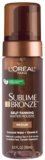 L’Oreal Paris Sublime Bronze Self Tanning Water Mousse, Streak-Free Natural Looking Tan, 5 fl. Oz