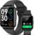 Smart Watch, 1.83″ HD Smartwatch for Men Women (Answer/Make Calls), Fitness Watch with 100+ Sport Modes, IP68 Waterproof/Heart Rate/Sleep Monitor, Activity Trackers for iOS/Android (Black)