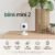 Blink Mini 2 (newest model), Plug-in smart security camera, HD night view in color, built-in spotlight, two-way audio, motion detection, Works with Alexa — 2 Cameras (White)