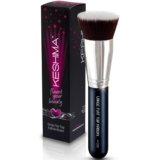 Large Flat Top Kabuki Foundation Brush by Keshima – Premium Makeup Brush for Liquid, Cream, and Powder – Buffing, Blending, and Face – 1.6″ Top Diameter