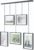 Umbra Exhibit Picture Frame Gallery Set, Adjustable Wall Collage Displays Five Photos (Two 4×6″ and Three 5×7″), Set of 5, Black