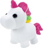 Neon Unicorn Light-Up Plush – Soft and Cuddly – Three Light-Up Modes – Directly from The #1 Game, Exclusive Virtual Item Code Included – Toys for Kids – Ages 6+