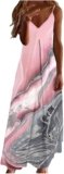 Womens Sleeveless Slip Dresses Loose Fit Dresses for Women V Neck Beach Hawaiian Maxi Long Summer Fall Dresses 2025