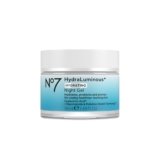 No7 HydraLuminous+ Hydrating Night Gel Moisturizer – Hyaluronic Acid and Vitamin B3 Niacinamide Face Moisturizer to Hydrate, Protect & Refresh Skin – Supports Skin Barrier Repair (1.69 Fl Oz)
