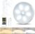 3 Colors Temperatures LED Closet Light Wireless Motion Sensor Puck Light Compatible with Charging Station, USB Rechargeable Battery Operated Puck Light with Remote (1 Pack)