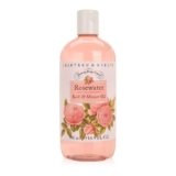 Crabtree & Evelyn Bath and Shower Gel, Rosewater, 16.9 Fl Oz