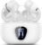 Wireless Earbuds, Bluetooth 5.4 Headphones HiFi Stereo, Bluetooth Earbuds with ENC Noise Cancelling Mic, IP7 Waterproof in Ear Earphones, 48H, LED Display Ear buds for Pad Workout Sports, Deep White