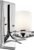 Kichler Hendrik 12″ 1 Light Wall Sconce with Satin Etched Cased Opal Chrome