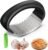 Stainless Steel Garlic Crusher – Garlic Crusher, Home Kitchen Utensils Portable Manual Garlic Crusher, Home & Kitchen Garlic Press (Black)