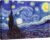 Wieco Art Starry Night Canvas Print of Van Gogh Oil Paintings Reproduction Modern Canvas Print Artwork Abstract Landscape Pictures Printed on Canvas Wall Art for Home Office Decorations