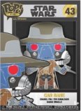 Loungefly PIN POP! Large Enamel Pin Star Wars: Clone Wars – CAD Bane – Star Wars Enamel Pins – Cute Collectable Novelty Brooch – for Backpacks & Bags – Gift Idea – Official Merchandise