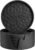 ME.FAN Silicone Coasters [6 Pack] Coasters with Holder – Drinking Coasters – Cup Mat for Drinks – Live for Hot or Cold Drink Thickened, Non-Slip, Non-Stick, Deep Tray Black