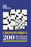 USA Best Crosswords 3: 200 Puzzles Easy to Hard for Adults with solutions
