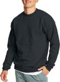 Hanes Men’s EcoSmart Fleece, Pullover Crewneck Sweatshirt, 1 or 2 Pack