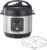 Proctor Silex Proctor-Silex Simplicity 4-in-1 Electric Pressure Cooker, 3 Quart Multi-Function With Slow Cook, Steam, Sauté, Rice, Stainless Steel (34503)
