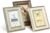 XUANLUO 3 Pack 4×6 Inch Farmhouse Rustic Picture Frame Sets Distressed Farmhouse Plastic Frame with Plexiglass for Wall Mount or Tabletop Display