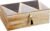 Juvale Small Wooden Decorative Box with Hinged Lid & Tassel, Jewelry & Trinket Storage – Wooden Jewelry Box – 9.4 x 6 x 3 Inches