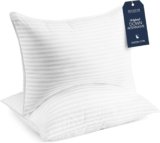 Beckham Hotel Collection Bed Pillows Standard/Queen Size Set of 2 – Original Down Alternative Pillow for Sleeping – Bedding for Back, Stomach or Side Sleepers