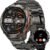 KOSPET Tank T3 Ultra GPS Smart Watch for Men-Pressure/Altitude/Compass, Extra-Large Battery, Stainless Steel Unibody Rugged Military Smartwatch Make/Answer Call, 5ATM Waterproof (2 Bands)