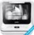 COMFEE’ Countertop Dishwasher, Portable Dishwasher with 5L Built-in Water Tank, No Hookup Needed, 6 Programs, 360° Dual Spray, 192℉ Steam& Air-Dry Function, Mini Dishwasher for Apartments& RVs, White