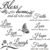 Zonon 3 Sheets Vinyl Wall Quote Stickers Love Faith Hope Family Inspirational Stickers Motivational Wall Decals Bible Verse Inspirational Sayings for Home School Decorations(Classical Style)