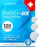 Pimple Patches for Face (120 Patches), Hydrocolloid Acne Patches with Tea Tree Oil, Pimple Patch Pimple Stickers – Hydrocolloid Patch Acne Dots – Acne Pimple Patches For Face – Zit Patches