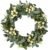Artificial Spring Wreath 20 Inch Summer Wreaths for Front Door Green Eucalyptus Wreath with Big Berries for Outside All Seasons Winter Christmas Indoor Outdoor Decor