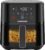 Chefman Air Fryer – 4 QT Compact Airfryer for Quick & Easy Meals, Features Hi-Fry Technology for Extra Crisp, Easy-View Window, Touch Controls with 4 Presets, Nonstick & Dishwasher Safe Basket – Black