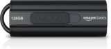 Amazon Basics 128 GB Ultra Fast USB 3.1 Flash Drive, Black