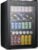 37 Bottle Wine Fridge,Freestanding 145 Can Beverage Refrigerator with Smart Temperature Control,4.5 CU FT Quiet Mini Fridge with Child Lock Panel for Family Restaurant Bar, Black