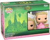 Funko Pop&Tee: Wicked – Glinda – M – T-Shirt – Clothes with Collectable Vinyl Figure – Gift Idea – Toys and Short Sleeve Top for Adults Unisex Men and Women – Official Merchandise – Movies Fans