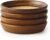 Kamenstein 4 Piece Set, Natural Acacia Wood and Cork Stackable Coasters, Set of 4