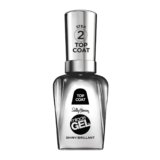 Sally Hansen Miracle Gel™, Shiny Top Coat, Long Lasting, Gel-Like Formula, No UV Lamp Needed, Clear Nail Polish