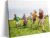 ART Custom Canvas Prints with Your Photos, Customized Picture On Canvas Wall, Personalized Canvas Print Gifts for Family Wedding Baby Pet Family Wedding Home Decor Gift for Men/Women,8x8in