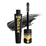 wet n wild Big Poppa Mascara- Volumizing, Lifting, Lengthening, Nourishing, Paraben Free, Cruelty-Free & Vegan – Blackest Black