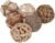 Kesywale Set of 6 Decorative Balls for Centerpiece Bowl Fillers, 2.8 inch Assorted Rattan Wicker Balls Spheres Orbs, Vase Fillers, Home Table Decor